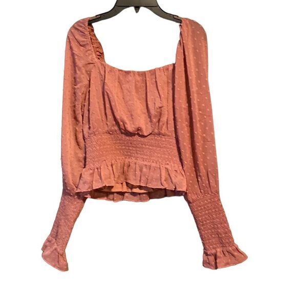 No Brand Women’s Pink Long Sleeve Top - Picture 3 of 3